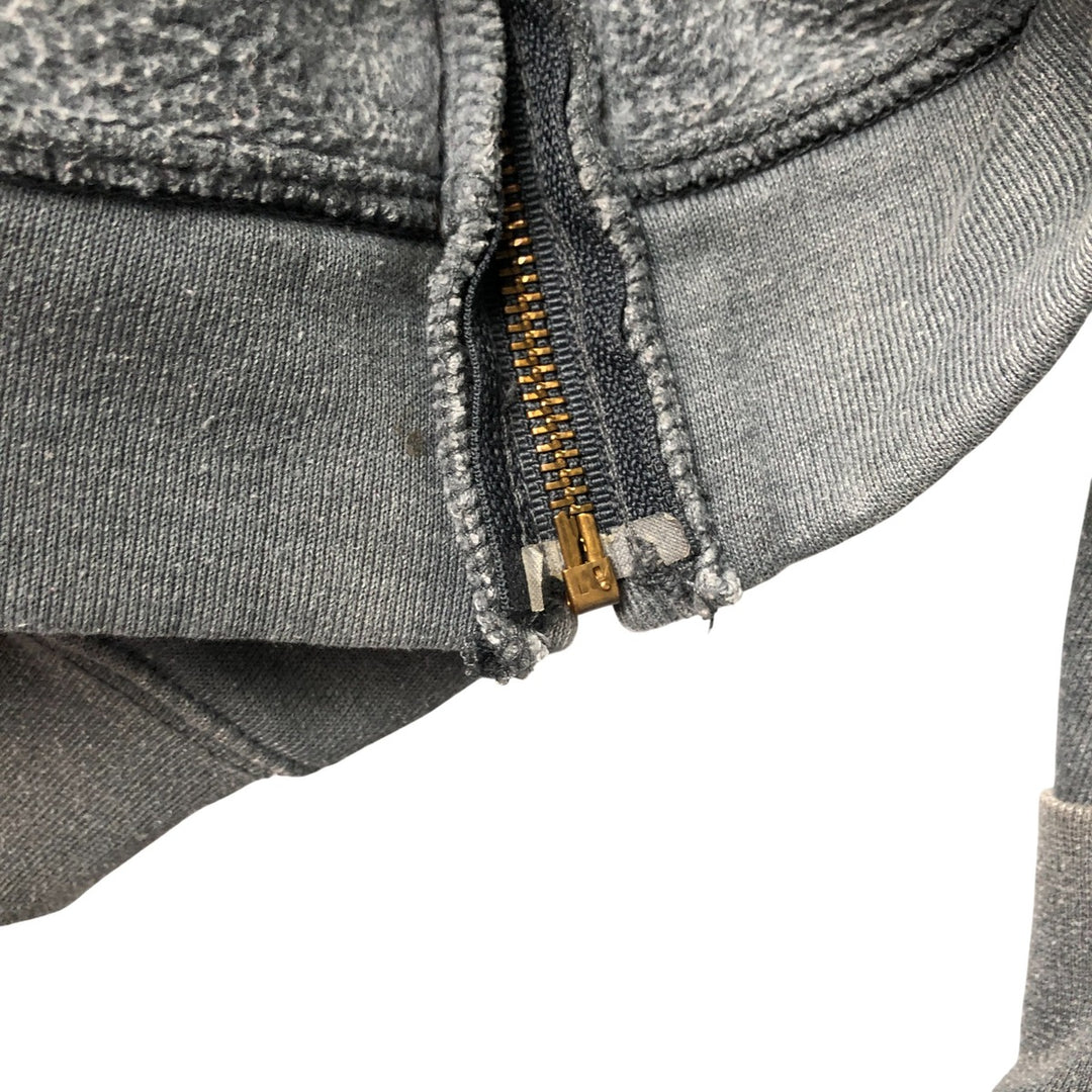 Carhartt Sweat Full Zip Hoodie Men's XL cotton Charcoal Vintage Second Hand