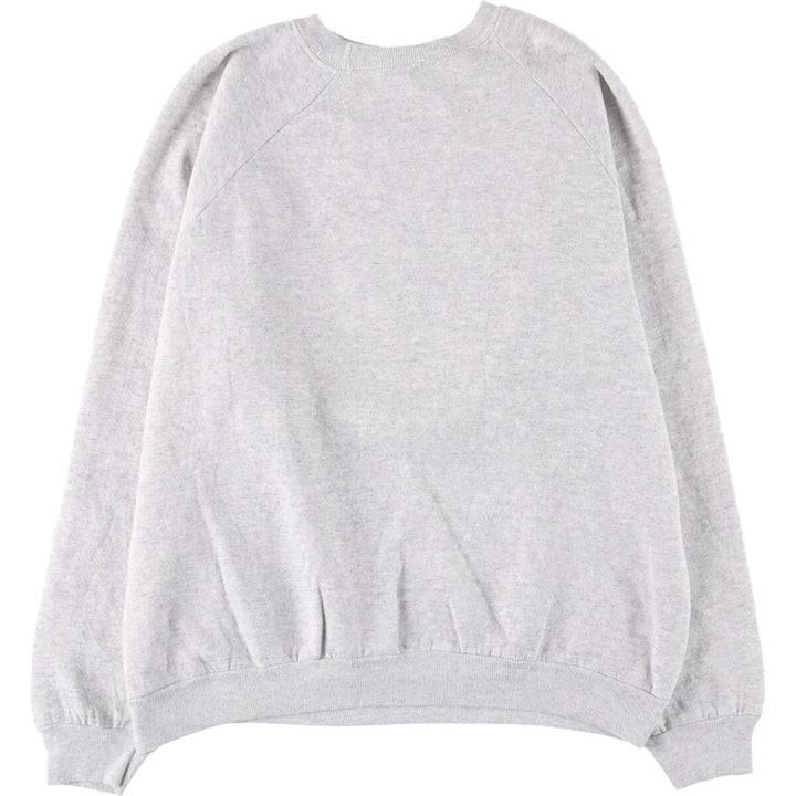Vintage 90'S Hanes ACTIVEWEAR college sweatshirt, made in the USA, men's size XL cotton white type Vintage Second Hand