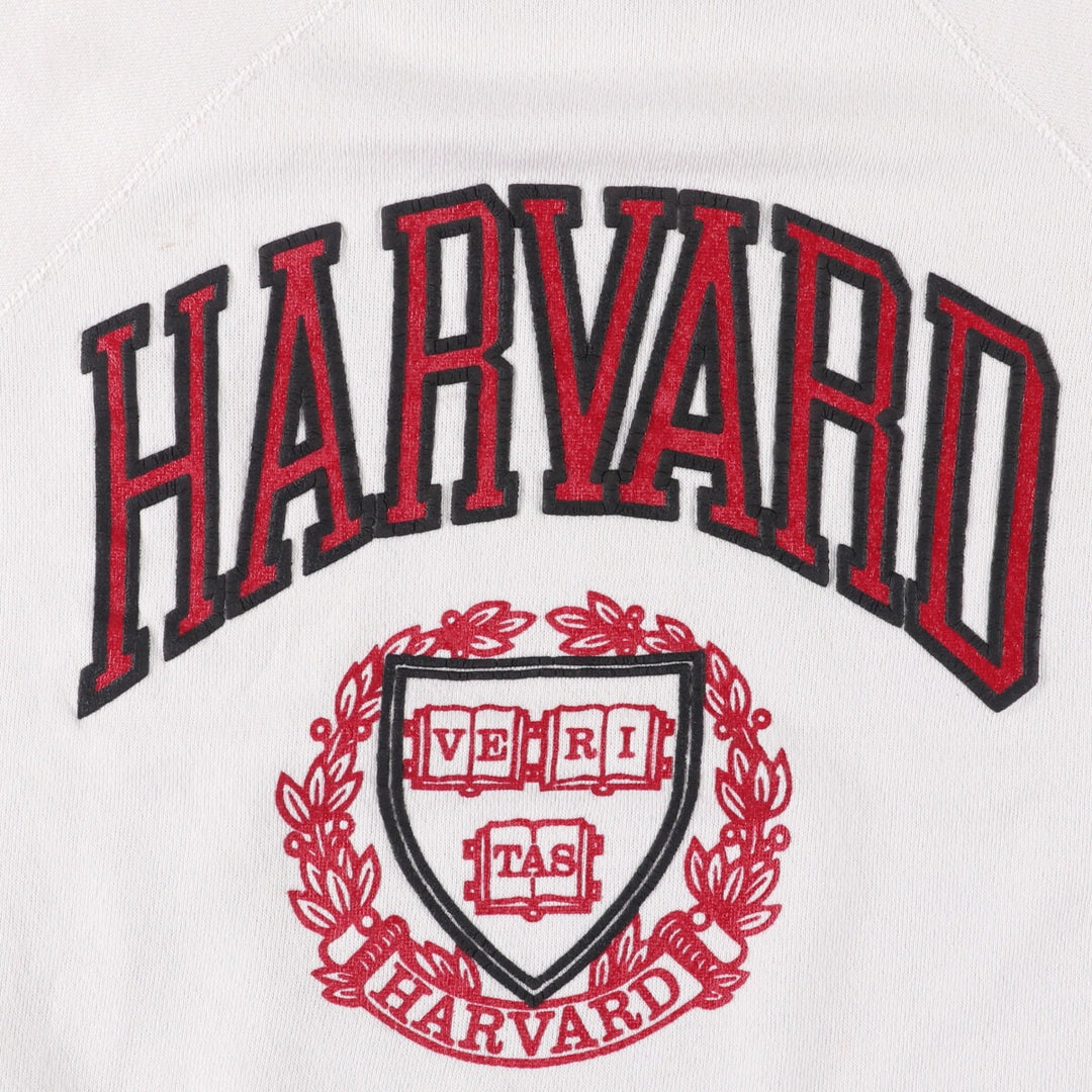 Vintage Harvard University Sweatshirt from the Sweatshirt Company, Made in the USA, Men's Size Large cotton white type Vintage Second Hand