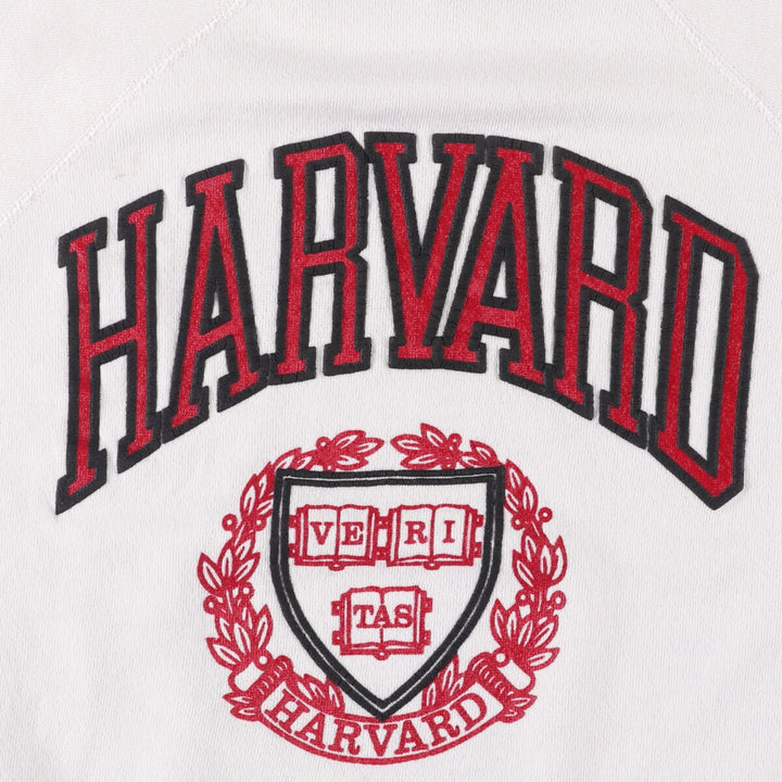 Vintage Harvard University Sweatshirt from the Sweatshirt Company, Made in the USA, Men's Size Large cotton white type Vintage Second Hand