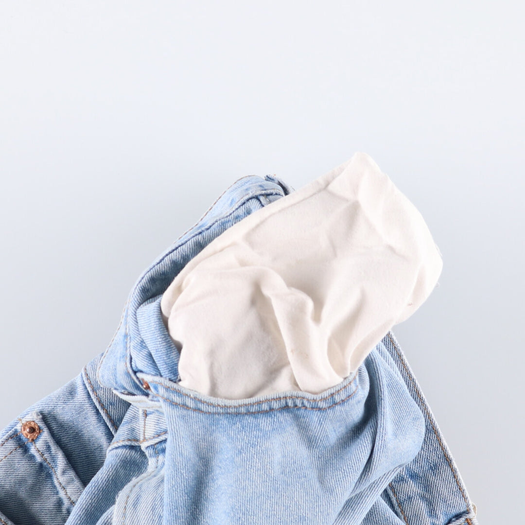 00'S Levi's 505 REGULAR FIT tapered denim pants for men, size w36 cotton Blue type light blue Vintage Second Hand