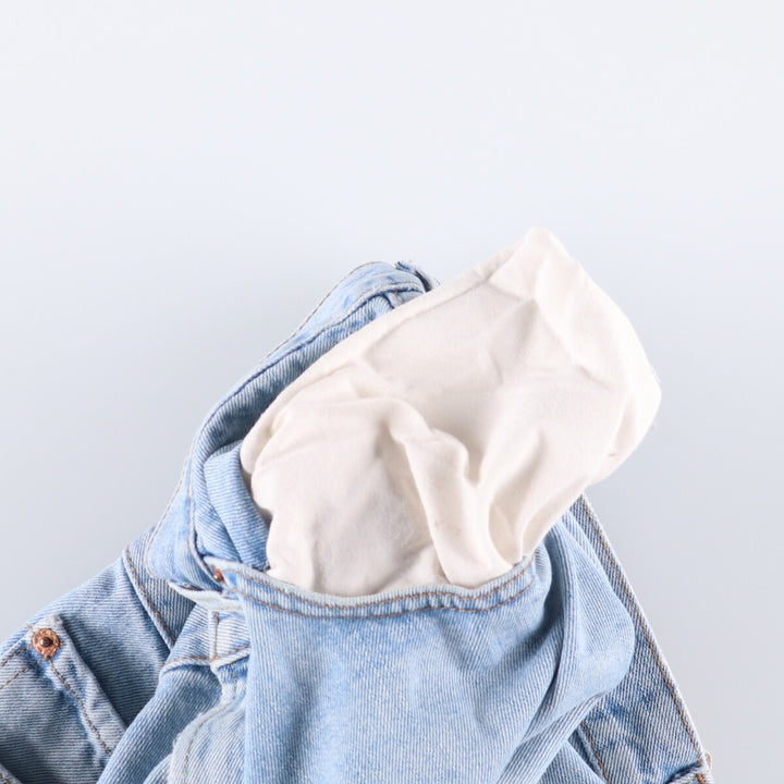 00'S Levi's 505 REGULAR FIT tapered denim pants for men, size w36 cotton Blue type light blue Vintage Second Hand