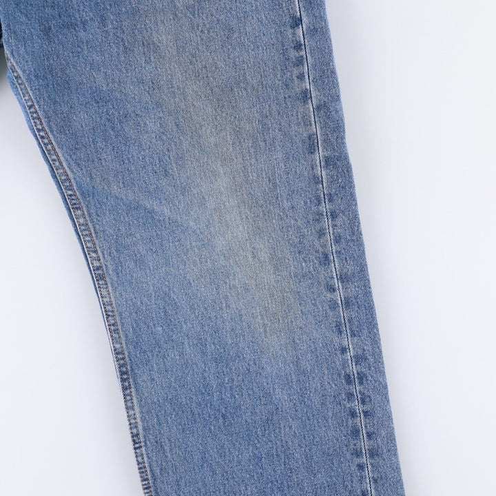 Levi's 505 tapered denim pants for men, size w37 cotton blue type Vintage Second Hand