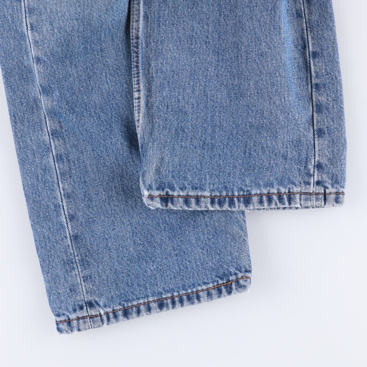 Levi's 505 tapered denim pants for men, size w37 cotton blue type Vintage Second Hand