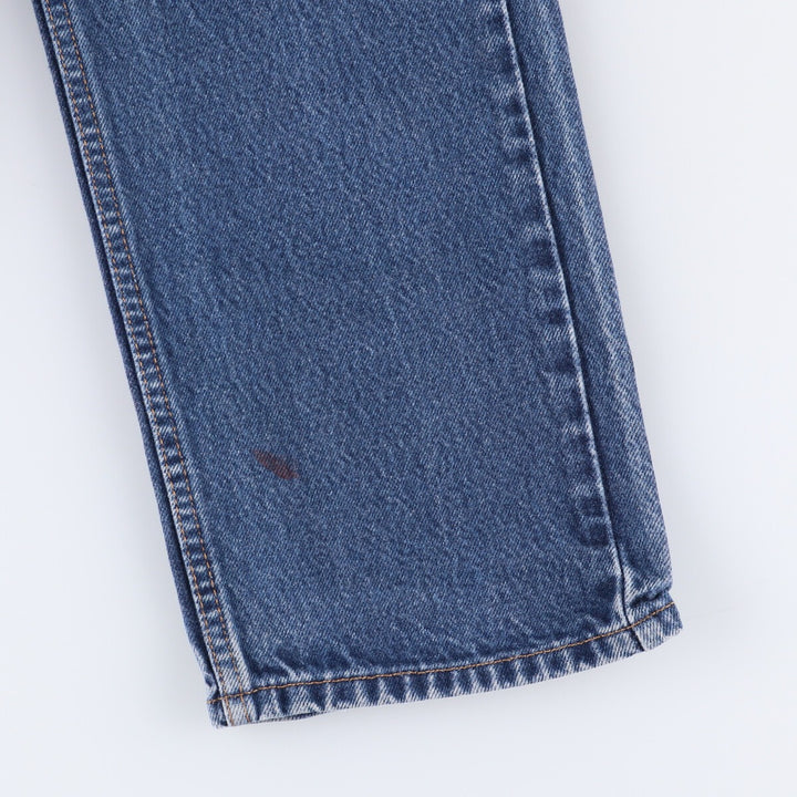 Levi's 505 STRAIGHT FIT tapered denim pants for men, size w36 cotton blue type Vintage Second Hand