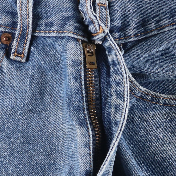 Levi's 505 Tapered Denim Pants, Men's Size 34, Zipper Fly cotton blue type Vintage Second Hand