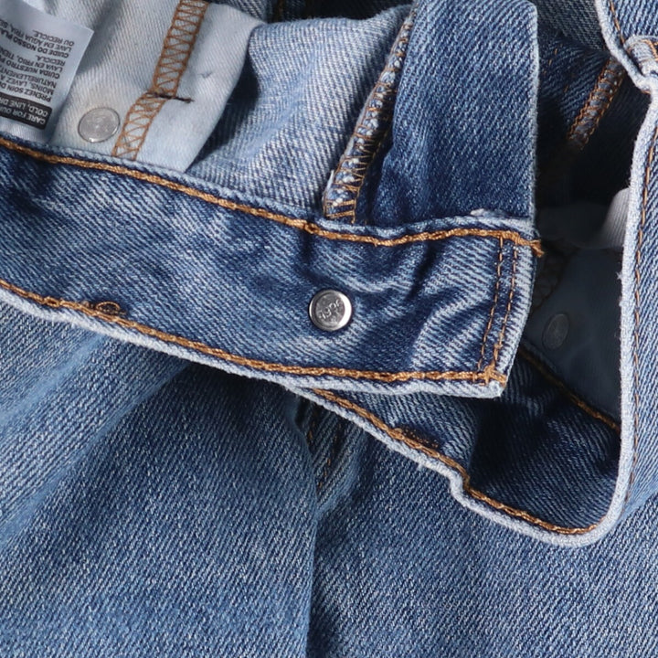 Levi's 505 Tapered Denim Pants, Men's Size 34, Zipper Fly cotton blue type Vintage Second Hand
