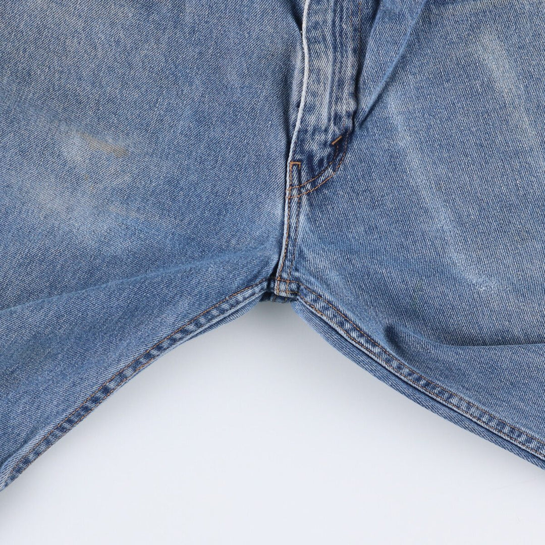 Levi's 505 Tapered Denim Pants, Men's Size 34, Zipper Fly cotton blue type Vintage Second Hand