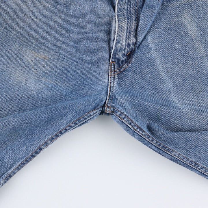 Levi's 505 Tapered Denim Pants, Men's Size 34, Zipper Fly cotton blue type Vintage Second Hand