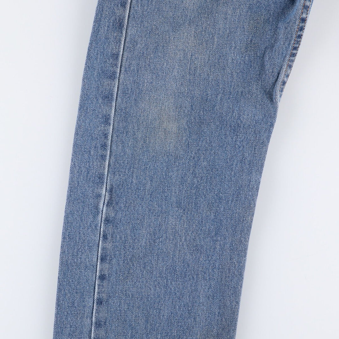 Levi's 505 Tapered Denim Pants, Men's Size 34, Zipper Fly cotton blue type Vintage Second Hand