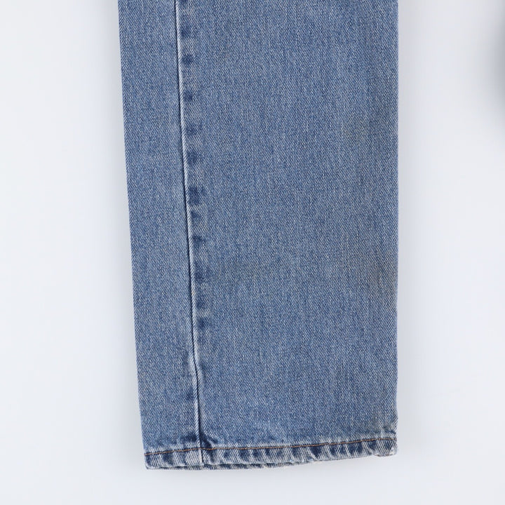 Levi's 505 Tapered Denim Pants, Men's Size 34, Zipper Fly cotton blue type Vintage Second Hand