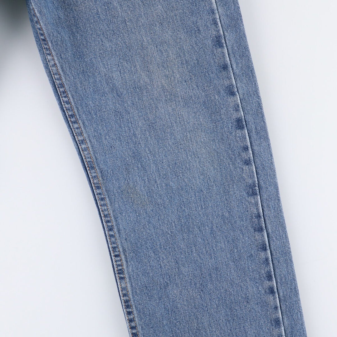 Levi's 505 Tapered Denim Pants, Men's Size 34, Zipper Fly cotton blue type Vintage Second Hand