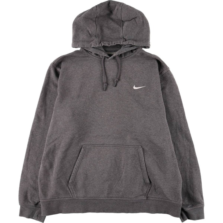 Nike Sweat Pullover Hoodie Men's XXL cotton gray type Vintage Second Hand