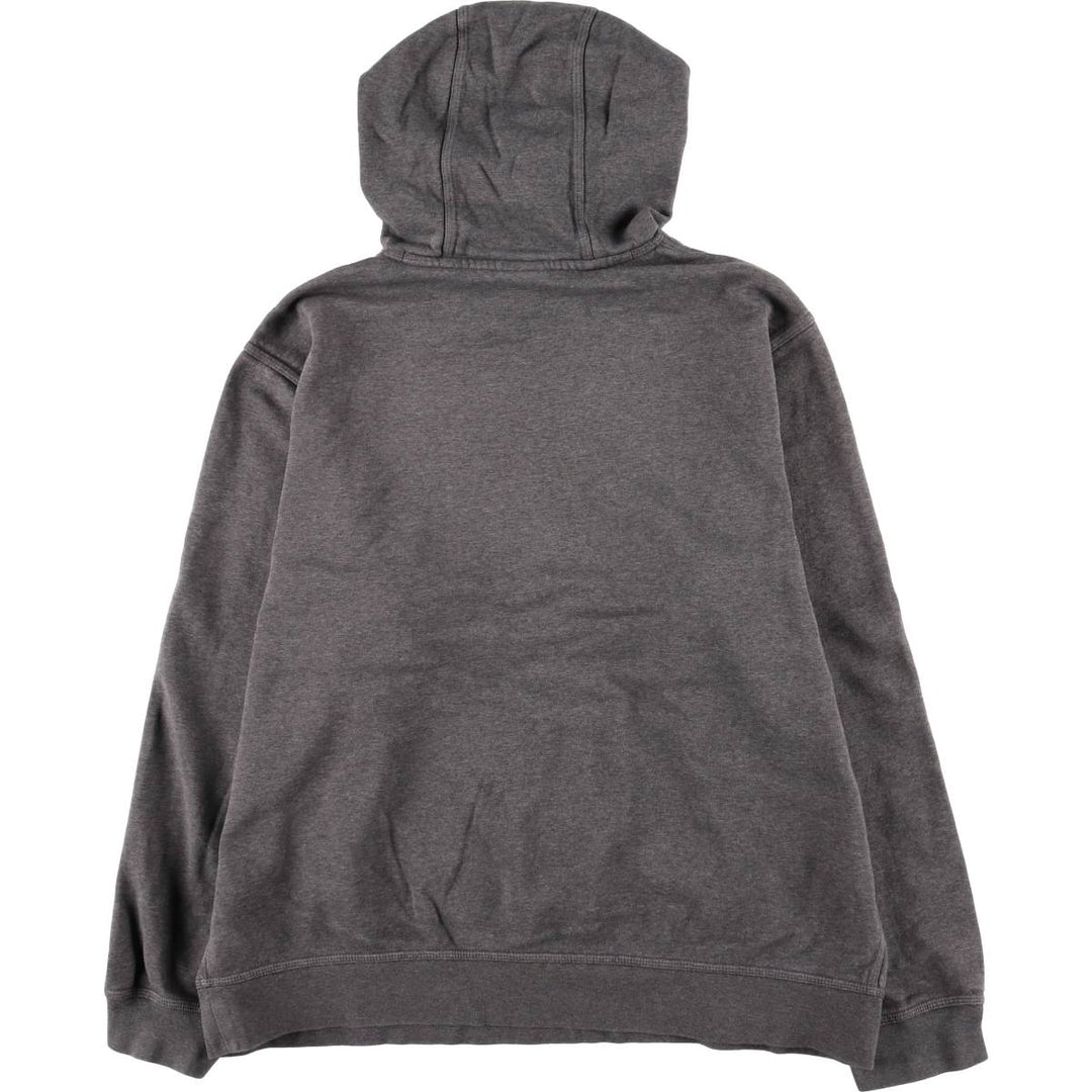 Nike Sweat Pullover Hoodie Men's XXL cotton gray type Vintage Second Hand