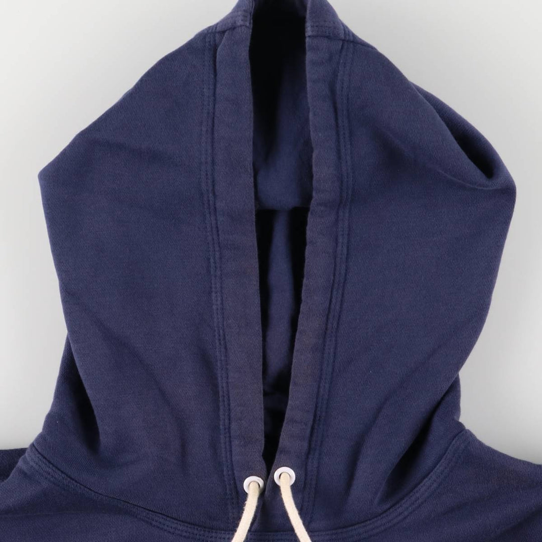 Nike Sweat Pullover Hoodie Men's XL Size cotton navy blue type Vintage Second Hand