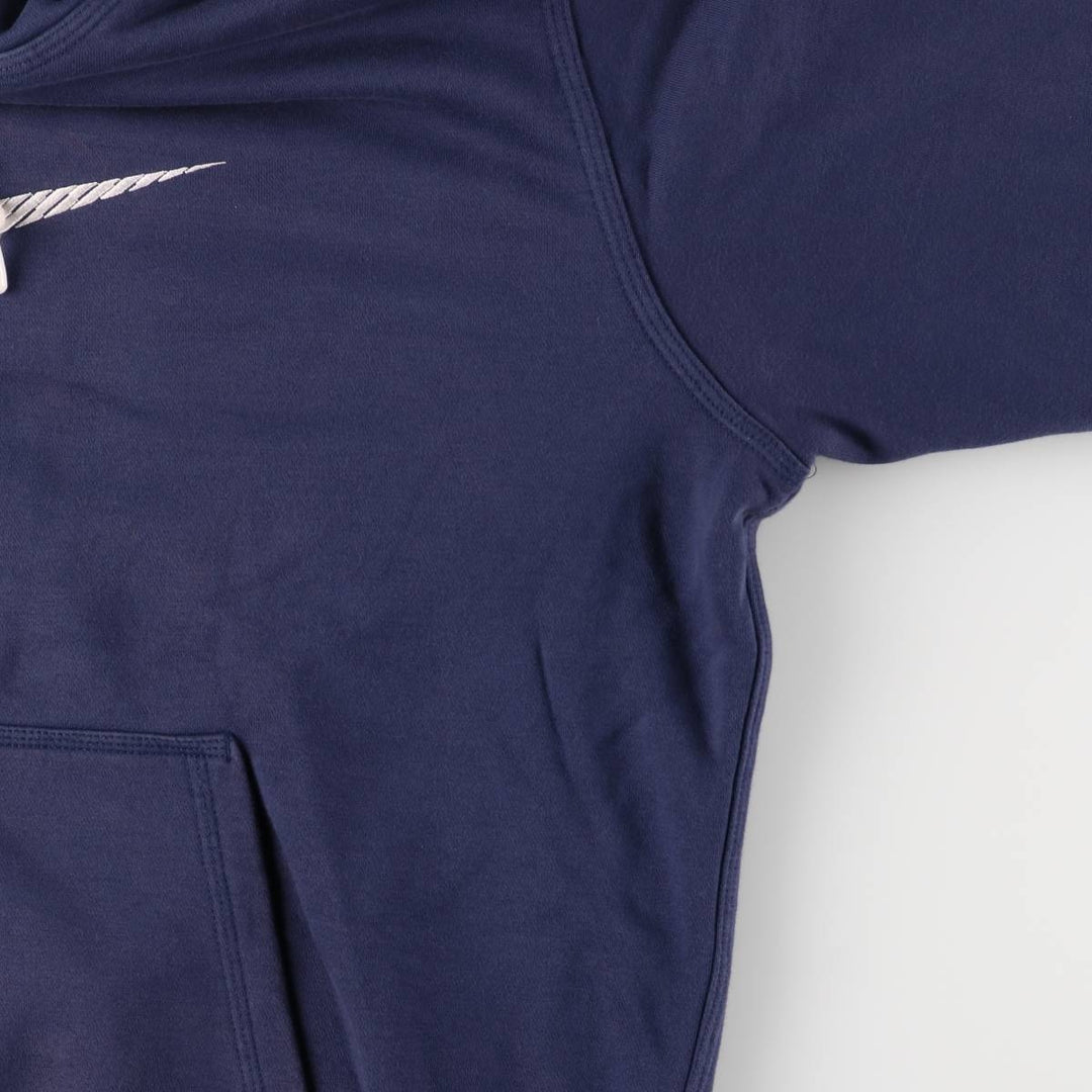 Nike Sweat Pullover Hoodie Men's XL Size cotton navy blue type Vintage Second Hand