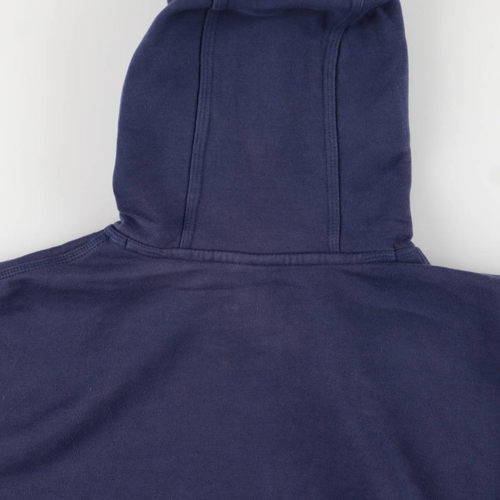 Nike Sweat Pullover Hoodie Men's XL Size cotton navy blue type Vintage Second Hand