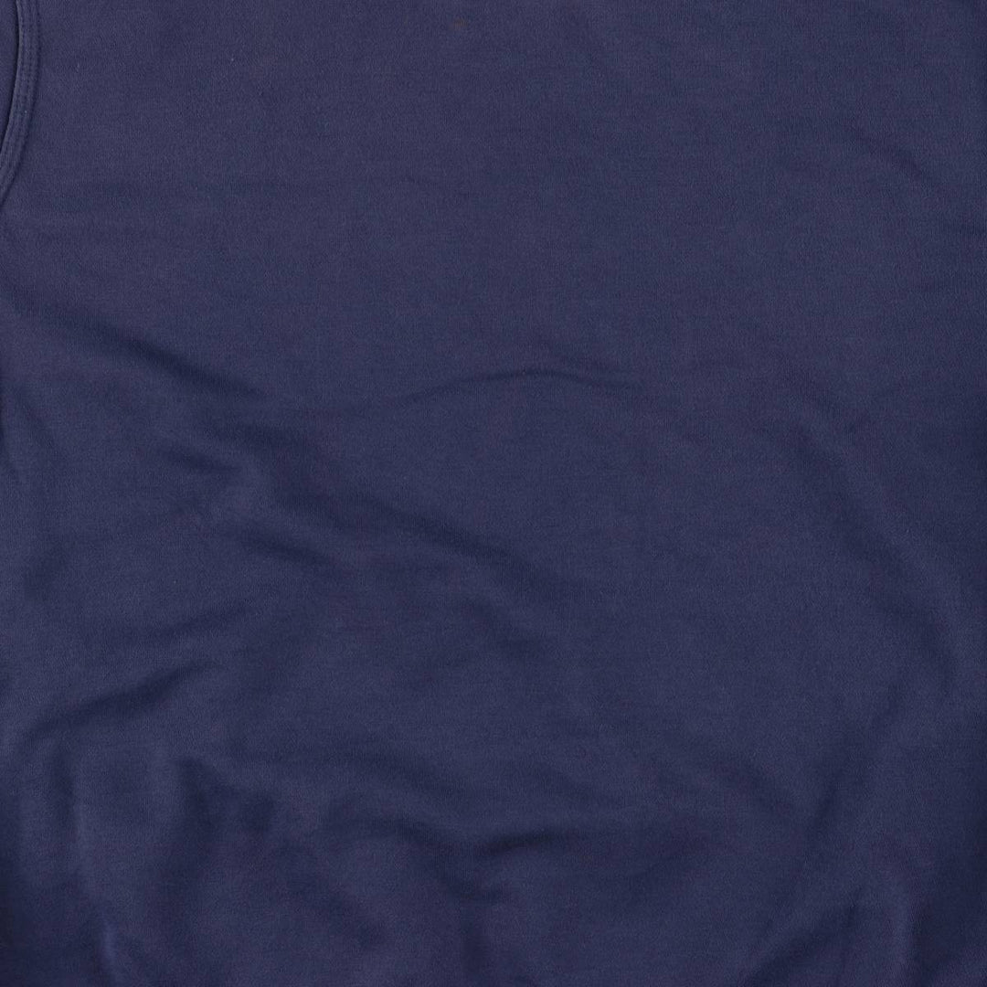Nike Sweat Pullover Hoodie Men's XL Size cotton navy blue type Vintage Second Hand