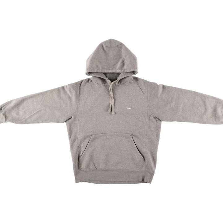 00'S Nike Sweat Pullover Hoodie Men's M Size cotton gray type Vintage Second Hand