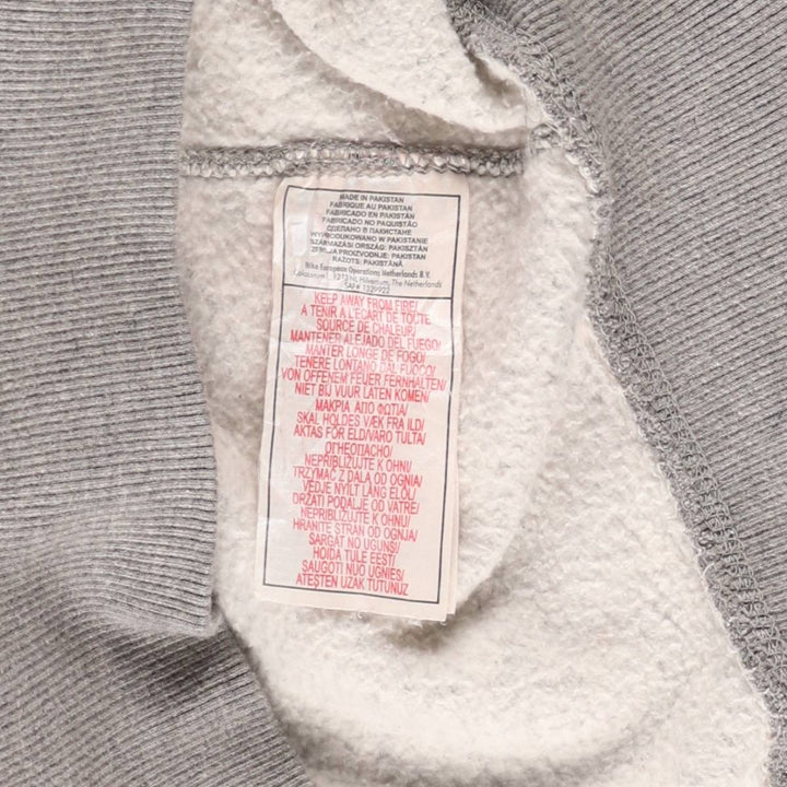 00'S Nike Sweat Pullover Hoodie Men's M Size cotton gray type Vintage Second Hand