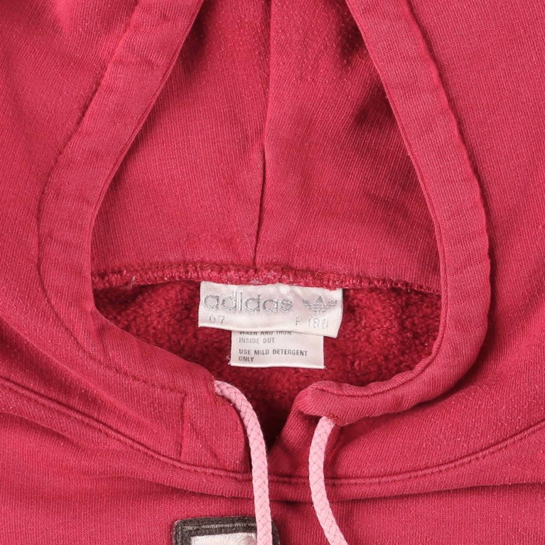 Vintage Adidas sweatshirt pullover hoodie, men's size XL unclear red type Vintage Second Hand