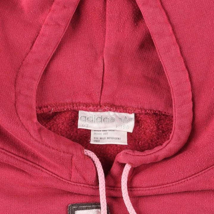 Vintage Adidas sweatshirt pullover hoodie, men's size XL unclear red type Vintage Second Hand