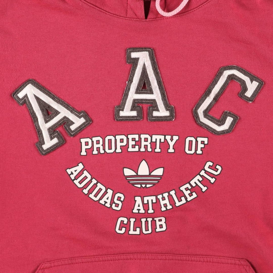 Vintage Adidas sweatshirt pullover hoodie, men's size XL unclear red type Vintage Second Hand