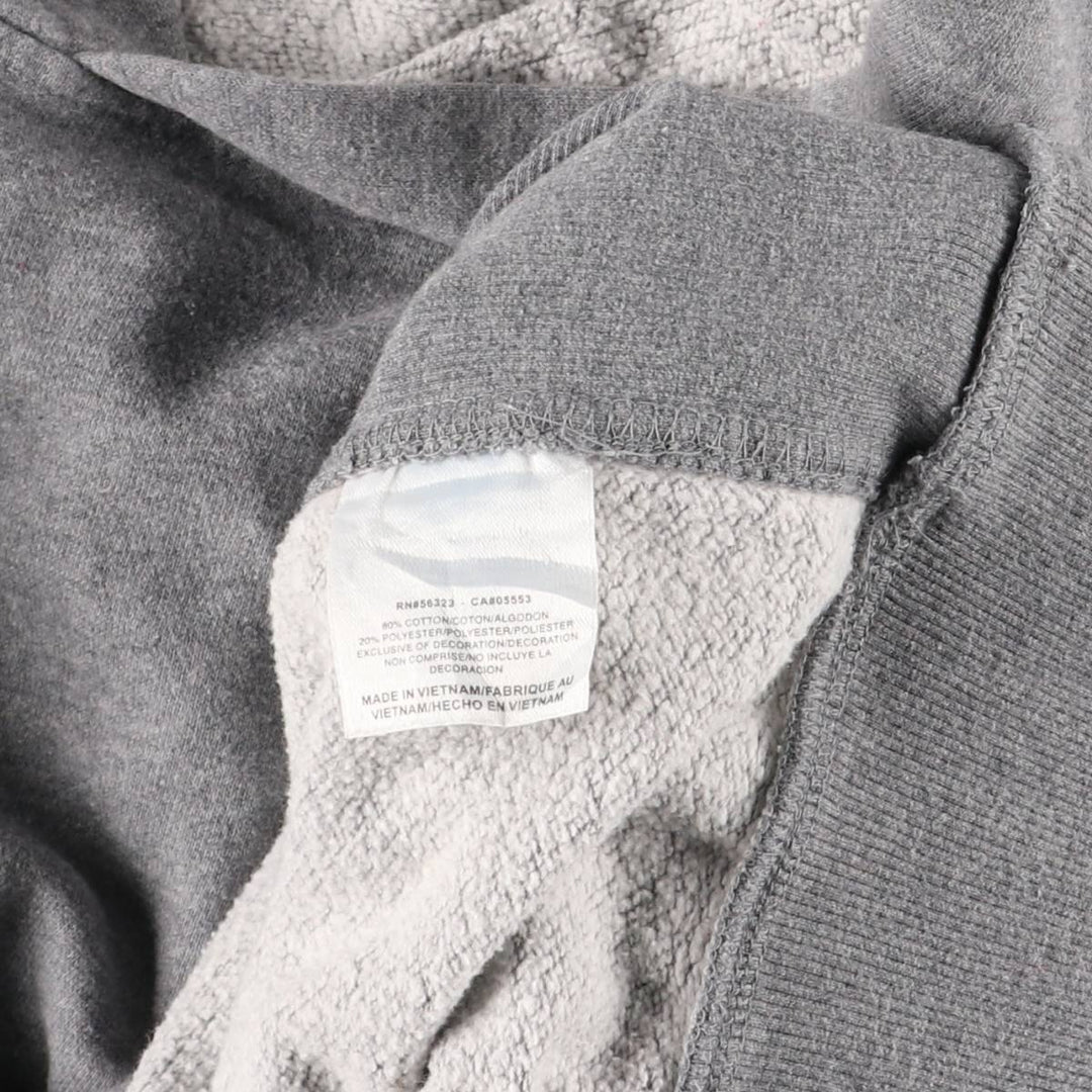 Nike Center Logo Sweat Pullover Hoodie, Men's Size M cotton gray type Vintage Second Hand