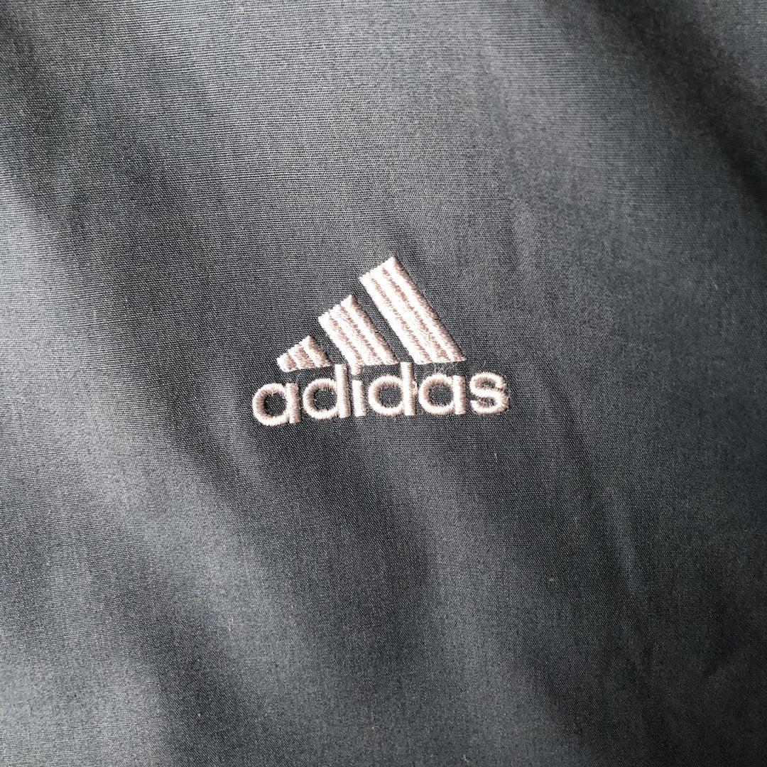 90'S Adidas Windbreaker Men's Size L Vintage polyester gray type Vintage Second Hand