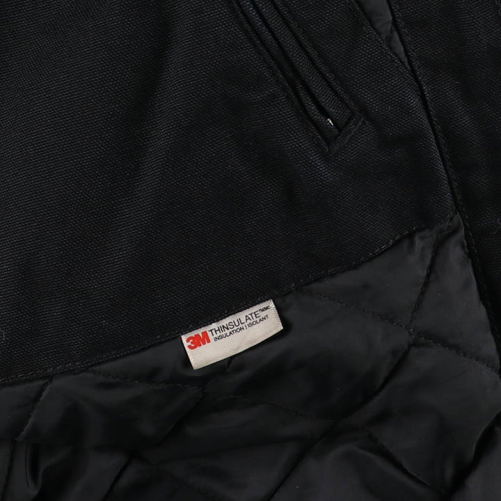 Carhartt Active Jacket, Loose Fit, Duck Full Zip Hoodie, Men's, Size XL cotton black type Vintage Second Hand