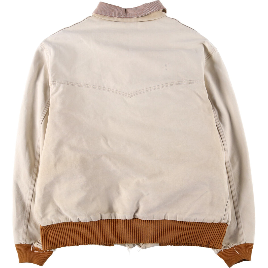 Carhartt Santa Fe Jacket, Duckwork Blouson, Men's XXL unclear unbleached Vintage Second Hand