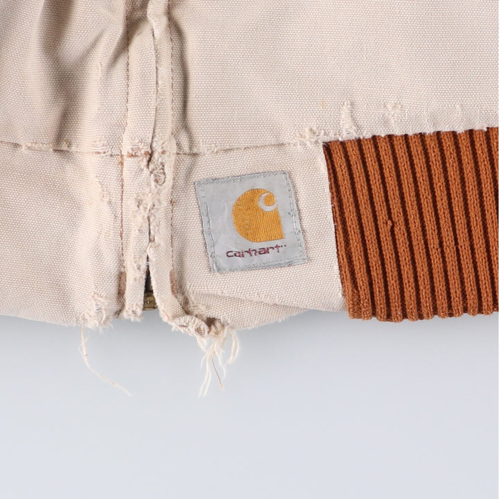 Carhartt Santa Fe Jacket, Duckwork Blouson, Men's XXL unclear unbleached Vintage Second Hand