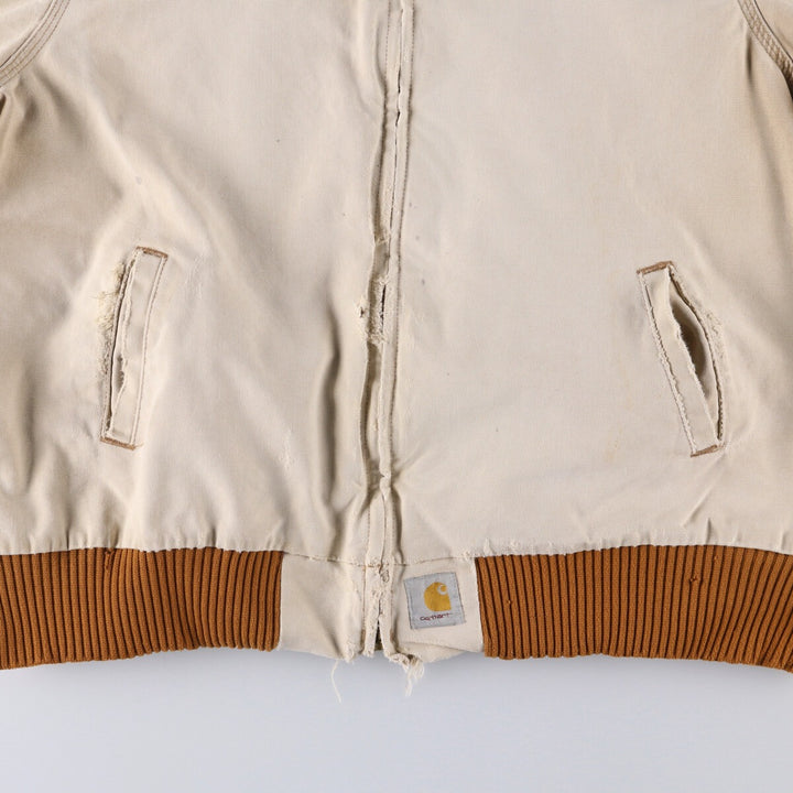 Carhartt Santa Fe Jacket, Duckwork Blouson, Men's XXL unclear unbleached Vintage Second Hand