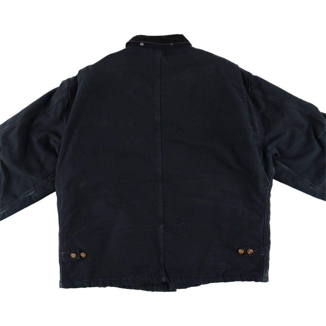 Carhartt Traditional Duck Work Jacket, Men's XXL unclear black type Vintage Second Hand