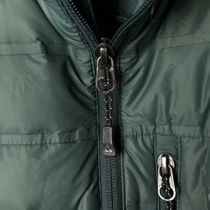 Gerry 650 Fill Power Down Jacket, Men's XL Nylon green type Vintage Second Hand