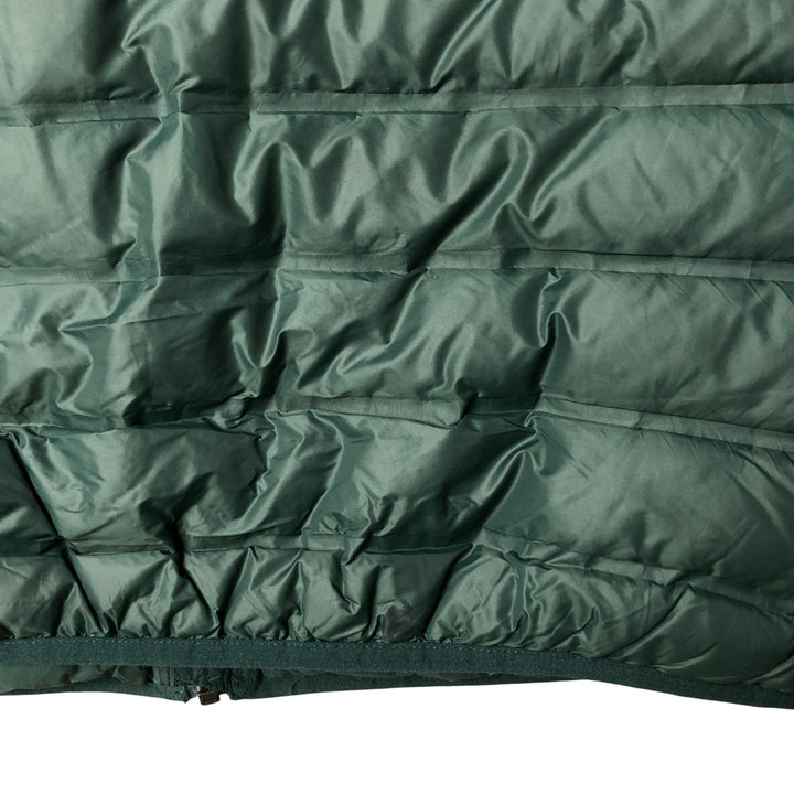 Gerry 650 Fill Power Down Jacket, Men's XL Nylon green type Vintage Second Hand