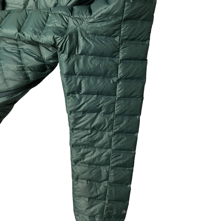 Gerry 650 Fill Power Down Jacket, Men's XL Nylon green type Vintage Second Hand