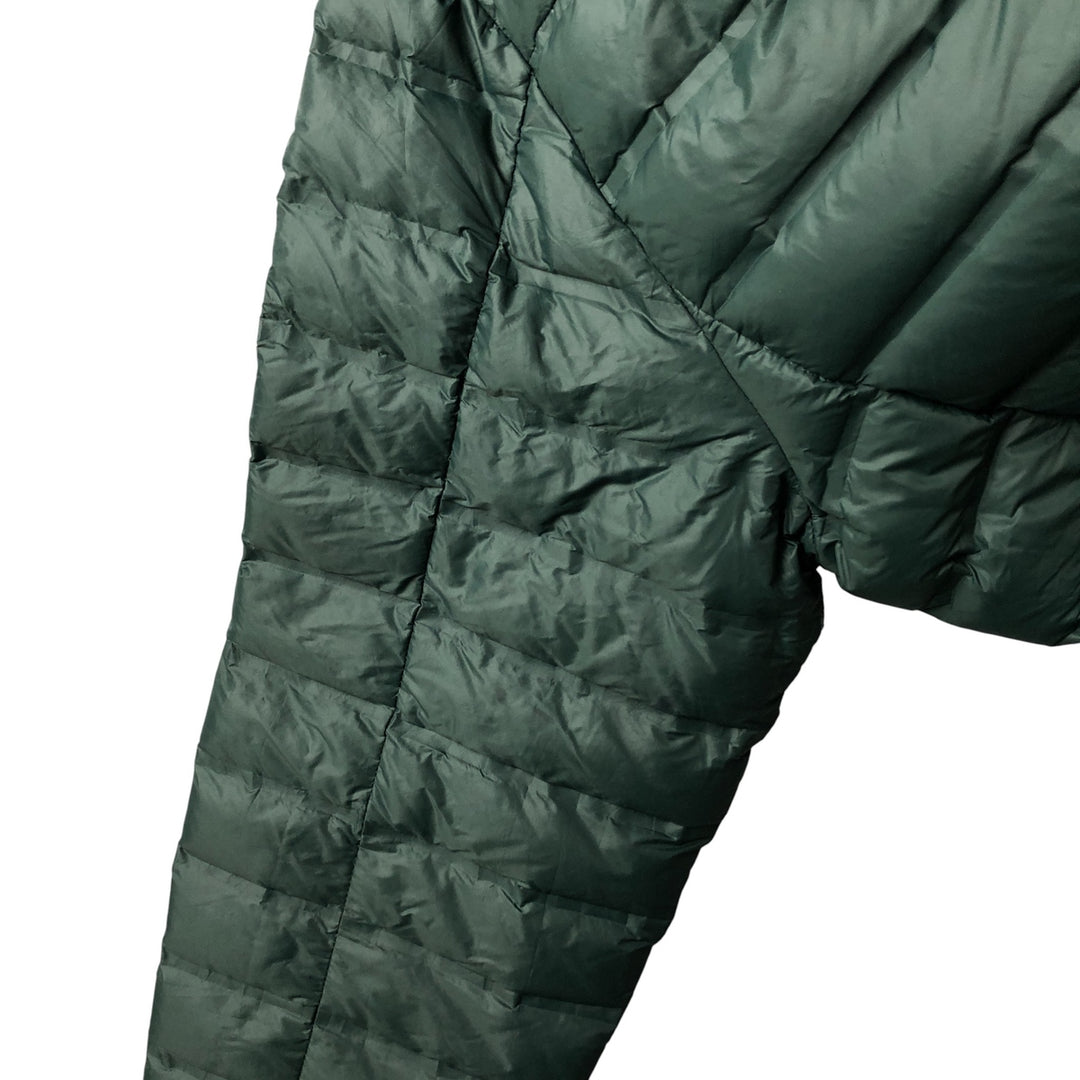 Gerry 650 Fill Power Down Jacket, Men's XL Nylon green type Vintage Second Hand