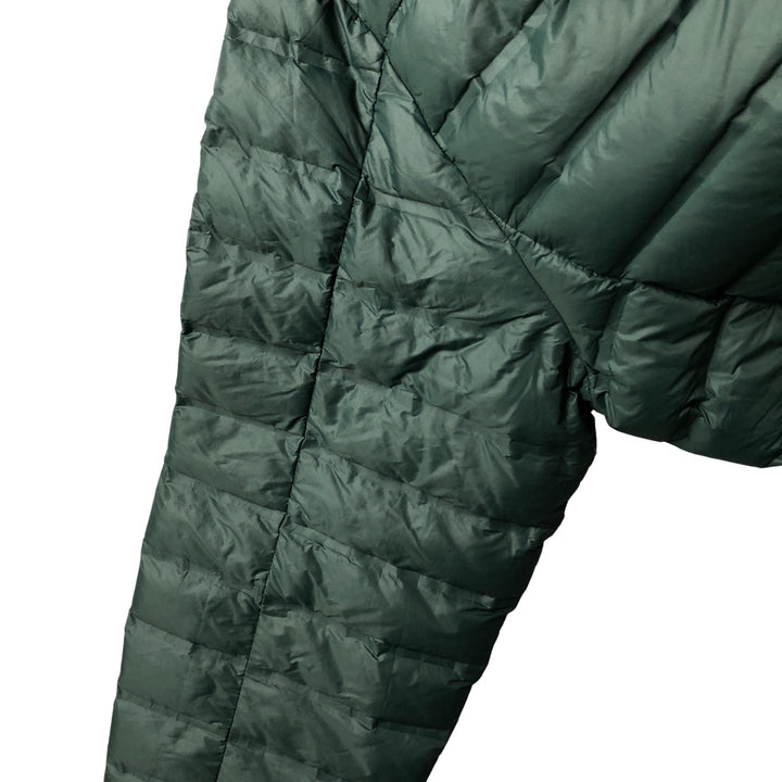 Gerry 650 Fill Power Down Jacket, Men's XL Nylon green type Vintage Second Hand