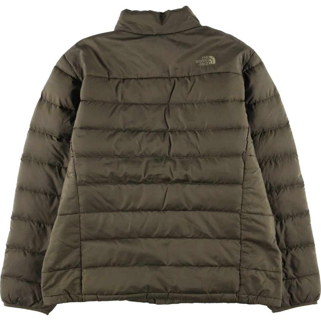 The North Face Aconcagua Jacket, 550 Fill Power Goose Down Jacket, Men's XL polyester Khaki type Vintage Second Hand