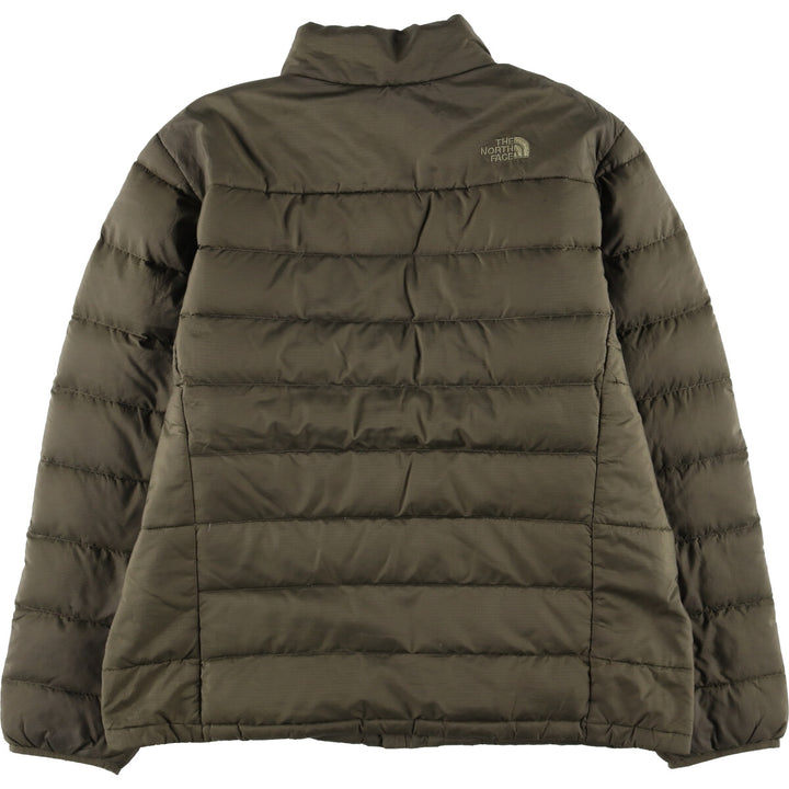 The North Face Aconcagua Jacket, 550 Fill Power Goose Down Jacket, Men's XL polyester Khaki type Vintage Second Hand