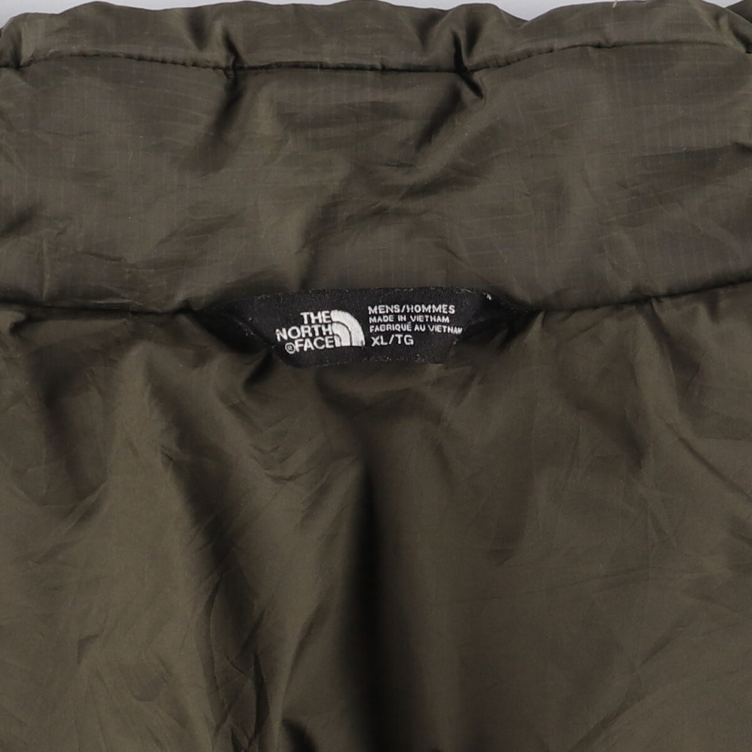 The North Face Aconcagua Jacket, 550 Fill Power Goose Down Jacket, Men's XL polyester Khaki type Vintage Second Hand