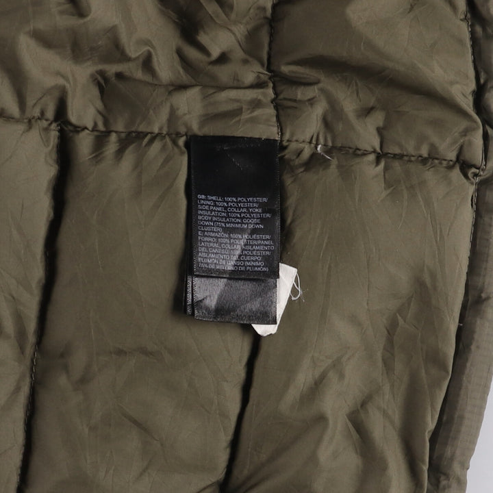 The North Face Aconcagua Jacket, 550 Fill Power Goose Down Jacket, Men's XL polyester Khaki type Vintage Second Hand