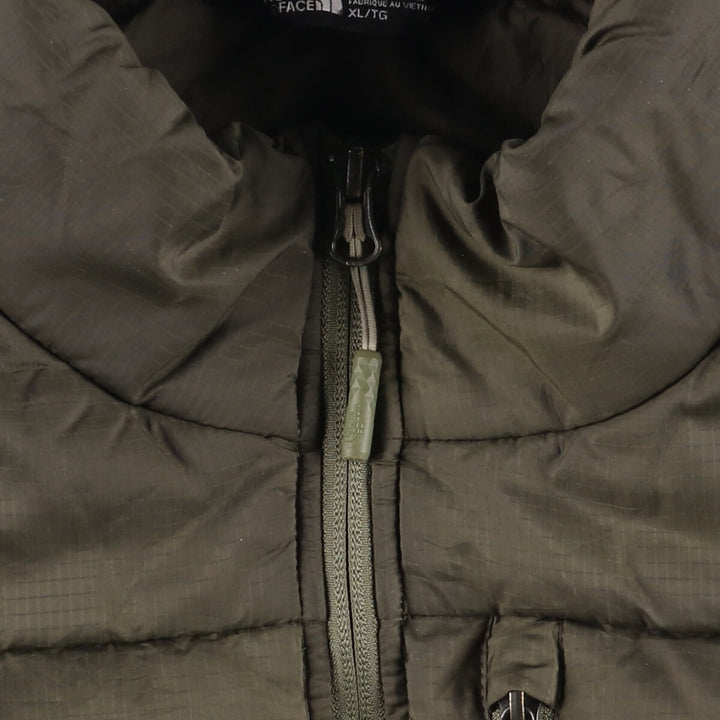 The North Face Aconcagua Jacket, 550 Fill Power Goose Down Jacket, Men's XL polyester Khaki type Vintage Second Hand
