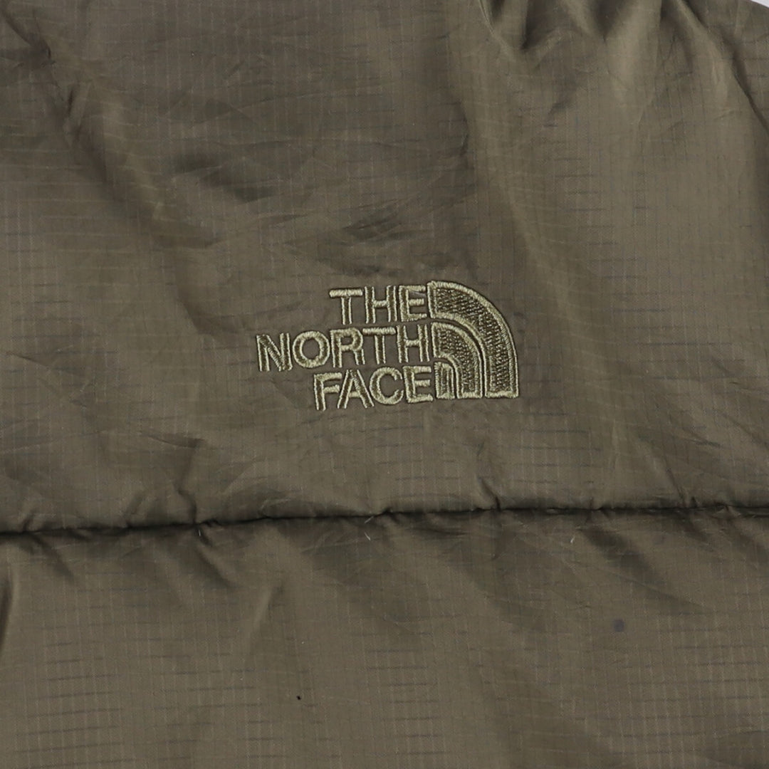 The North Face Aconcagua Jacket, 550 Fill Power Goose Down Jacket, Men's XL polyester Khaki type Vintage Second Hand