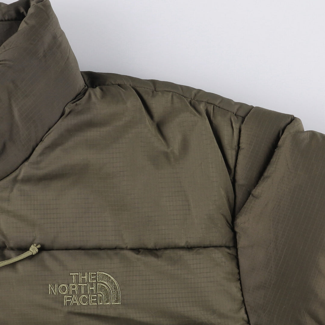 The North Face Aconcagua Jacket, 550 Fill Power Goose Down Jacket, Men's XL polyester Khaki type Vintage Second Hand