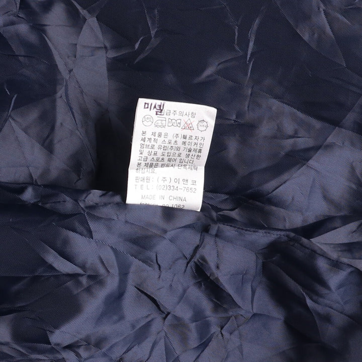 Umbro Down Jacket, Men's Size L polyester navy blue type Vintage Second Hand