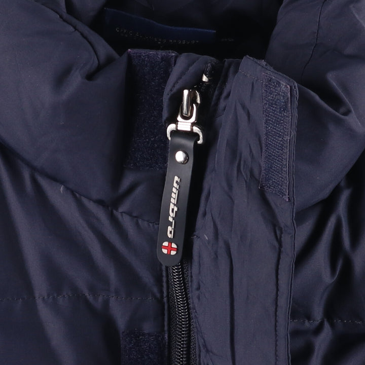 Umbro Down Jacket, Men's Size L polyester navy blue type Vintage Second Hand