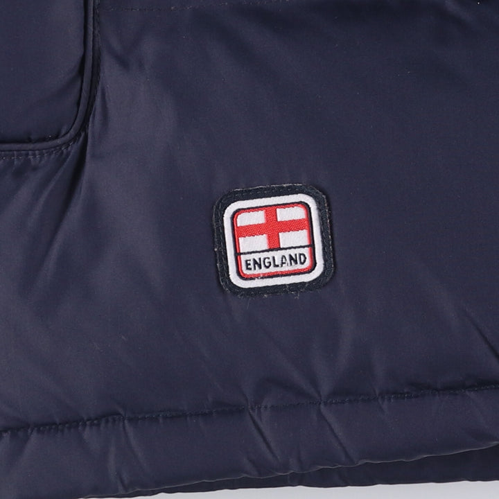 Umbro Down Jacket, Men's Size L polyester navy blue type Vintage Second Hand