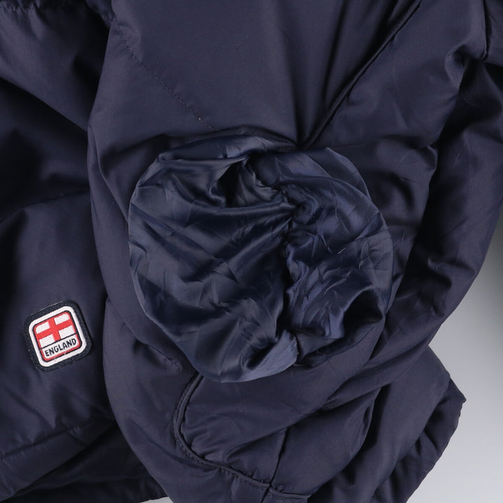Umbro Down Jacket, Men's Size L polyester navy blue type Vintage Second Hand